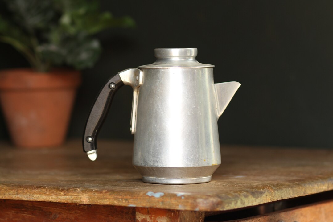Midcentury Aluminium Percolator. Kettle. Coffee Pot. Tea. Etsy
