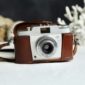 ヴィンテージ agfa クラシックカメラ　レザーケース付き Leather Agfa Case - Etsy