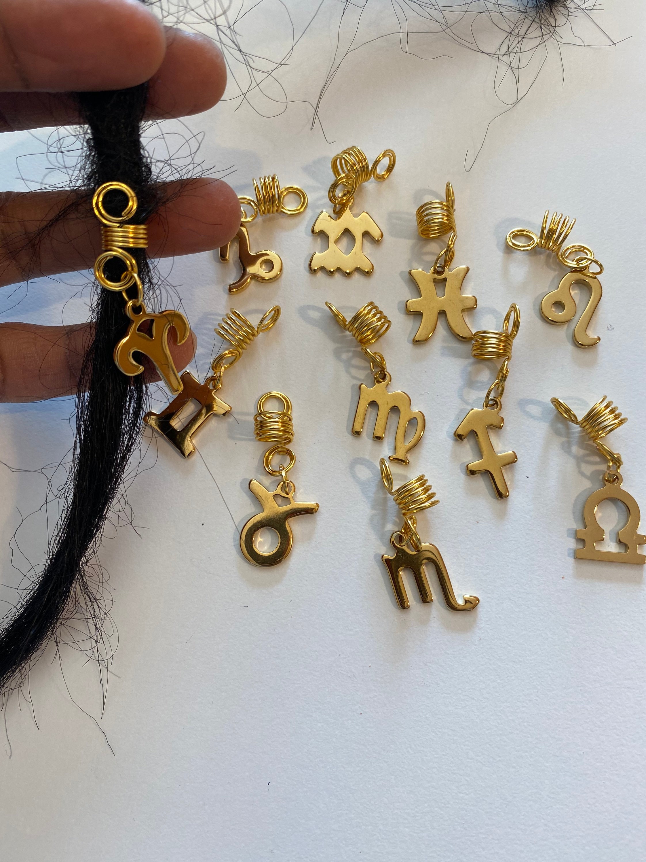 Zodiac Star Signs Hair Accessories. Etsy UK