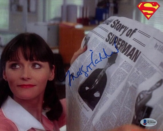 Margot Kidder (D. 2018) Signed "Superman" 8x10 Photo (Beckett Hologram) Lois Lane