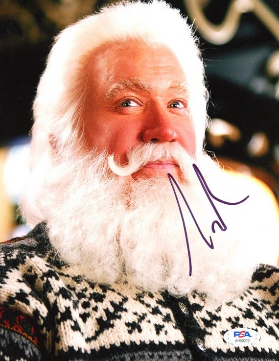 Tim Allen Signed "The Santa Clause" 8x10 Photo (PSA Hologram) Scott Calvin / Santa Claus