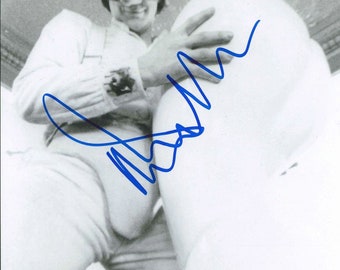 Malcolm McDowell Signed A Clockwork Orange Photo (WizAuth COA)