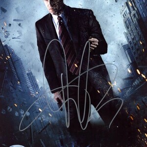 Aaron Eckhart Signed &quot;The Dark Knight&quot; 8x10 Photo (Beckett COA) Harvey Dent / Two-Face