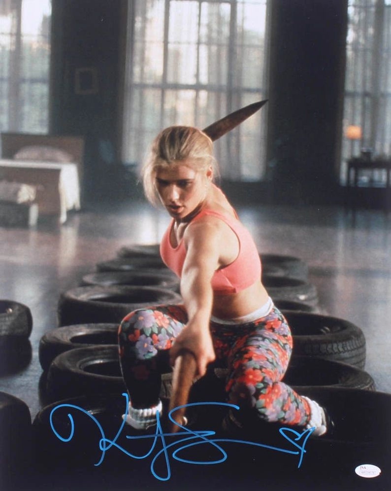 JSA Witnessed JSA COA Kristy Swanson Signed Buffy the Vampire Slayer 16x20 Photo