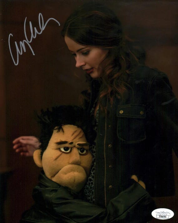 Amy Acker Signed "Angel" 11x14 Photo (JSA COA)