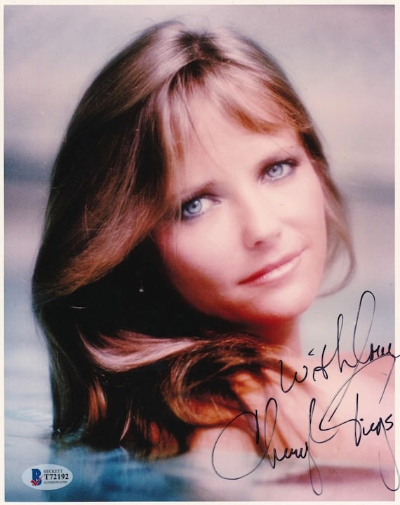 Cheryl Tiegs Signed 8x10 Photo Inscribed "With Love" (Beckett COA)