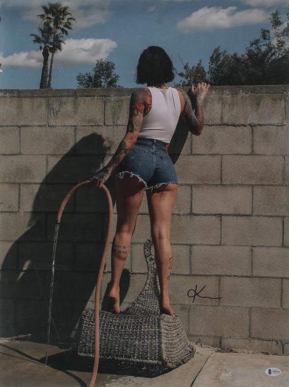 Kehlani Signed 18x24 "It Was Good Until It Wasn't" Album Cover Photo (Beckett COA)