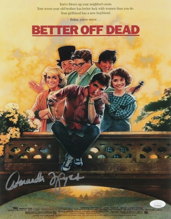 Amanda Wyss Signed "Better Off Dead" 11x14 Photo (JSA COA)