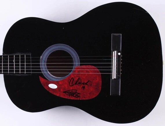 Cheech Marin & Tommy Chong Signed 38" Acoustic Guitar (JSA COA)