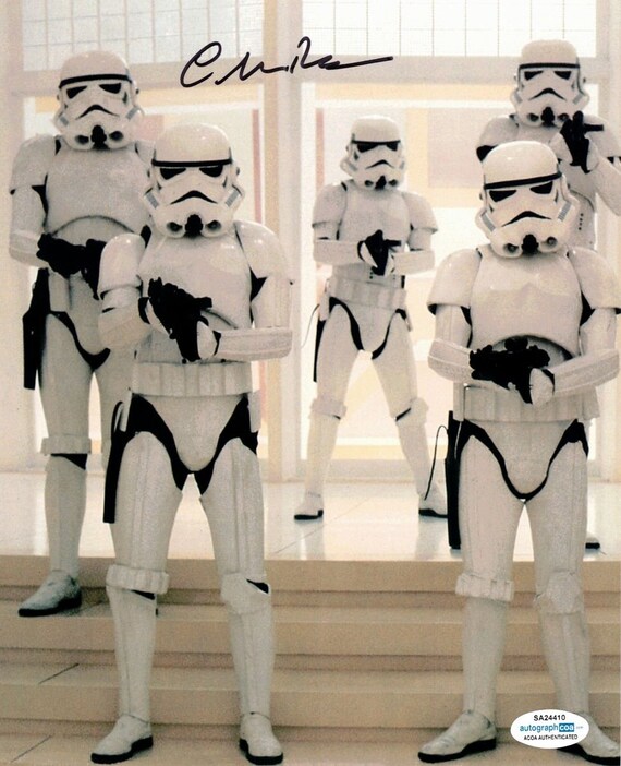 Star Wars The Empire Strikes Back – Chris Bunn Signed 8x10 Photo (AutographCOA COA)