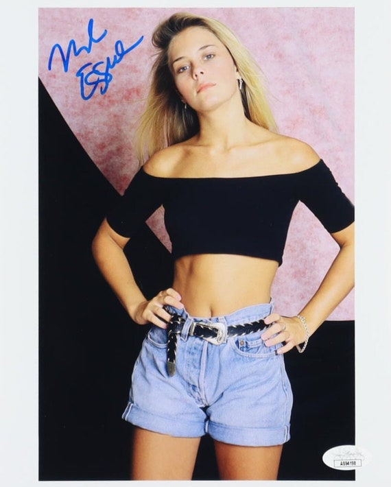 Nicole Eggert Signed 8x10 Photo (JSA)