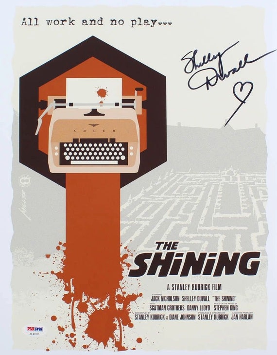 Shelley Duvall (D. 2024) Signed "The Shining" 11x14 Photo (PSA COA) Wendy Torrance