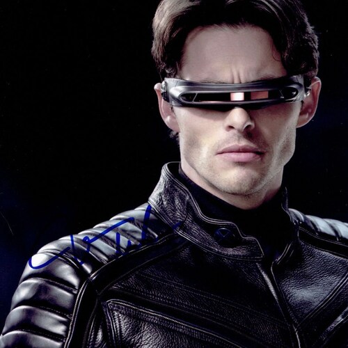 James Marsden Signed X Men 8x10 Photo clearance Beckett COA