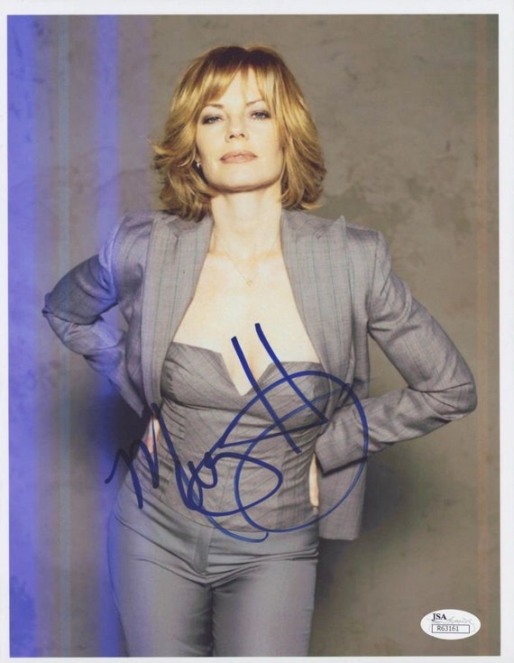 Marg Helgenberger Signed 8x10 Photo (JSA COA)