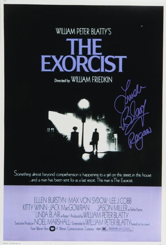 Linda Blair Signed "The Exorcist" 12x18 Photo Inscribed "Regan" (AutographCOA)