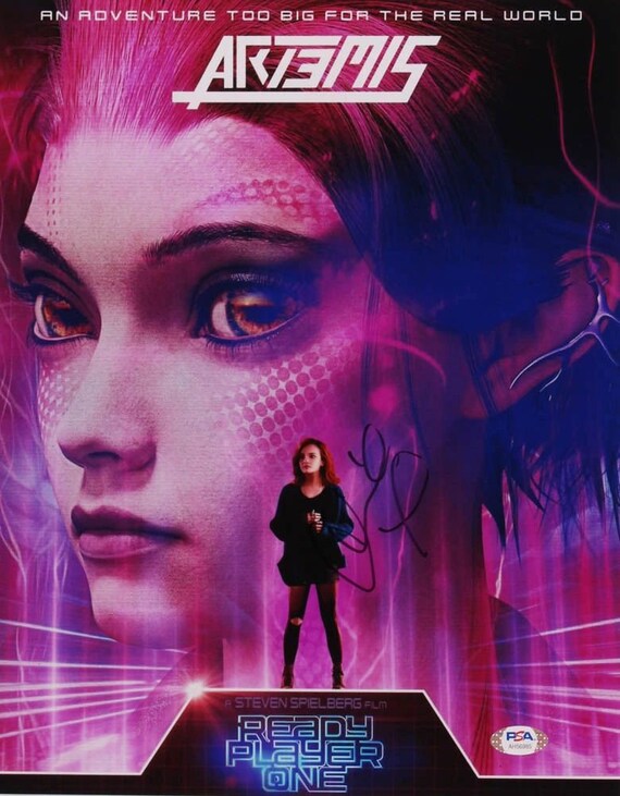 Olivia Cooke Signed "Ready Player One" 11x14 Photo (PSA Hologram) Samantha Cook / Art3mis