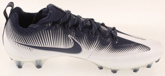 black and blue football cleats