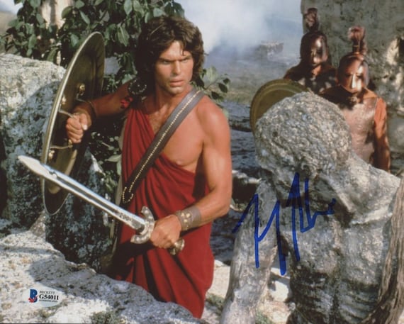 Harry Hamlin Signed "Clash of the Titans" 8x10 Photo (Beckett COA)