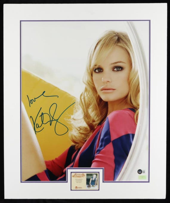 Kate Bosworth Signed 16x20 Custom Matted Photo Inscribed "Love" (Beckett COA)