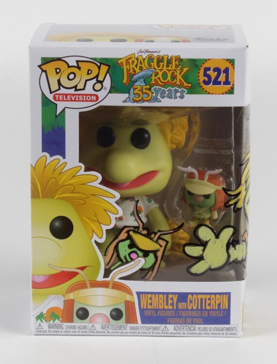 Guy Gilchrist Signed "Fraggle Rock 35 Years" #521 Wembley with Cotterpin Funko Pop! Vinyl Figure Inscribed "2020" With Hand Drawn Sketch