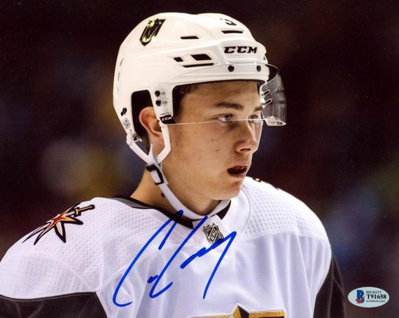 Cody Glass Signed Golden Knights 8x10 Photo (Beckett COA)