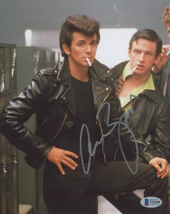 Adrian Zmed Signed "Grease 2" 8x10 Photo (Beckett COA) Johnny Nogerelli