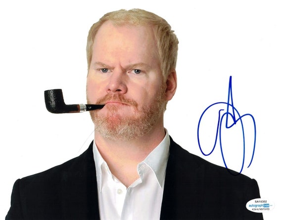 Jim Gaffigan Signed 8 x 10 Photo (AutographCOA COA)