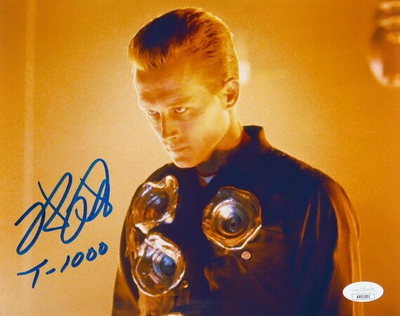 Robert Patrick Signed "The Terminator" 8x10 Photo Inscribed "T-1000" (JSA)