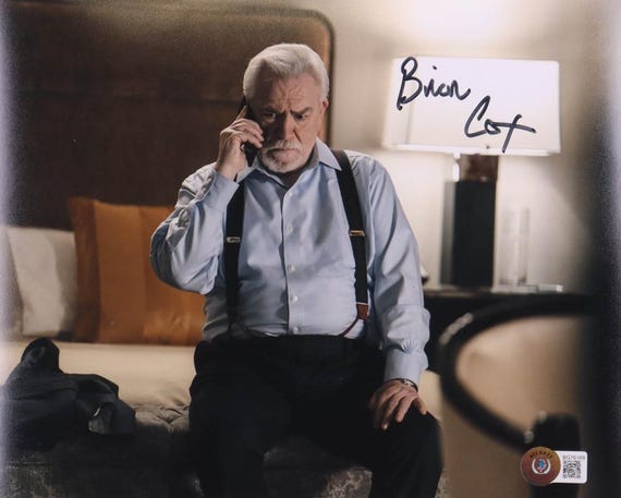 Brian Cox Signed "Succession" 8x10 Photo (Beckett)