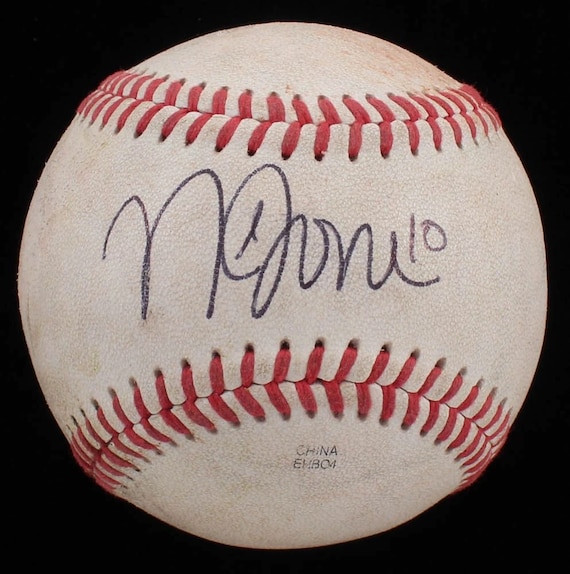 Nolan Jones Signed Official Minor League Baseball (JSA COA) JSA Signature Debut