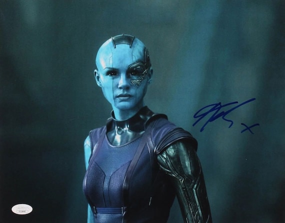 Karen Gillan Signed "Avengers: Endgame" 11x14 Photo (JSA COA) Nebula