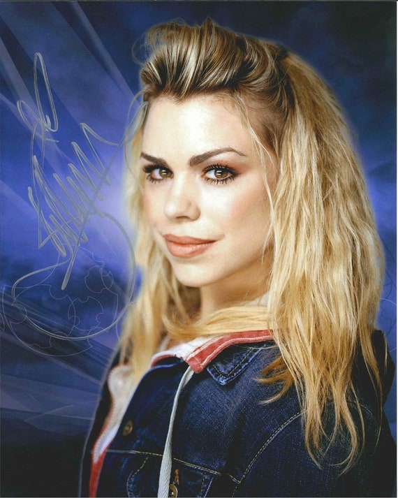 Billie Piper Signed "Doctor Who" 8x10 Photo (WhizAuth COA)