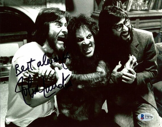 John Landis Signed 8x10 Photo Inscribed "Best Always" (Beckett COA)