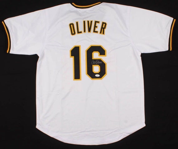 Al Oliver Signed Jersey (JSA COA) Pittsburgh Pirates