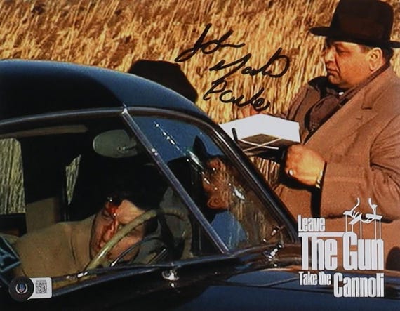 John Martino Signed "The Godfather" 8x10 Photo Inscribed "Paulie" (Beckett) Paulie Gatto