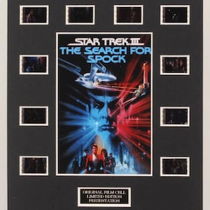 Star Trek III: The Search for Spock Limited Edition Original Film / Movie Cell Display