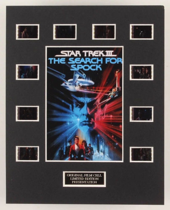 Star Trek III: The Search for Spock Limited Edition Original Film / Movie Cell Display