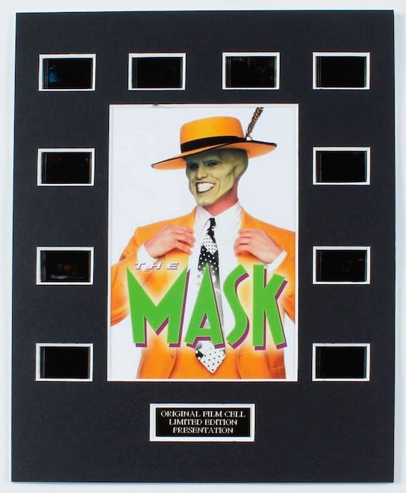 The Mask LE 8x10 Custom Matted Original Film Movie Cell Display Limited Edition