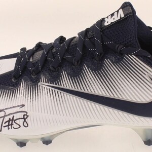 Thomas Davis Sr. Signed Nike Football Cleat (JSA COA) JSA Witnessed