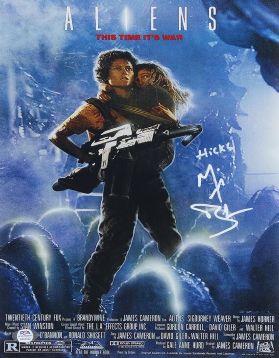 Michael Biehn Signed "Aliens" 11x14 Photo Inscribed "Hicks" (PSA COA)