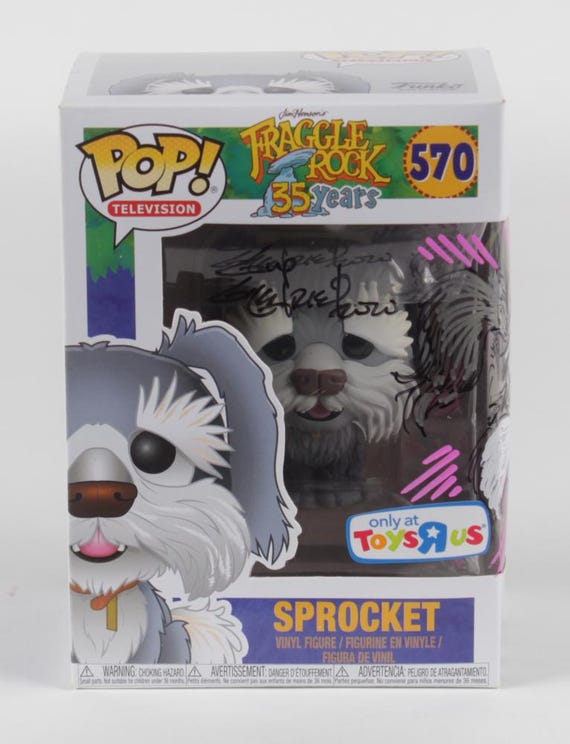 Guy Gilchrist Signed "Fraggle Rock 35 Years" #570 Sprocket Funko Pop! Vinyl Figure Inscribed "2020" With Hand Drawn Sketch