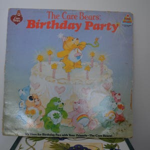 1980 Care Bears BIRTHDAY PARTY RECORD