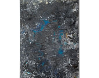 Originele abstracte acryl schilderij, Moderne kunst abstract schilderij, Canvas kunst, Decor, Hedendaagse schilderkunst, Kunst aan de muur