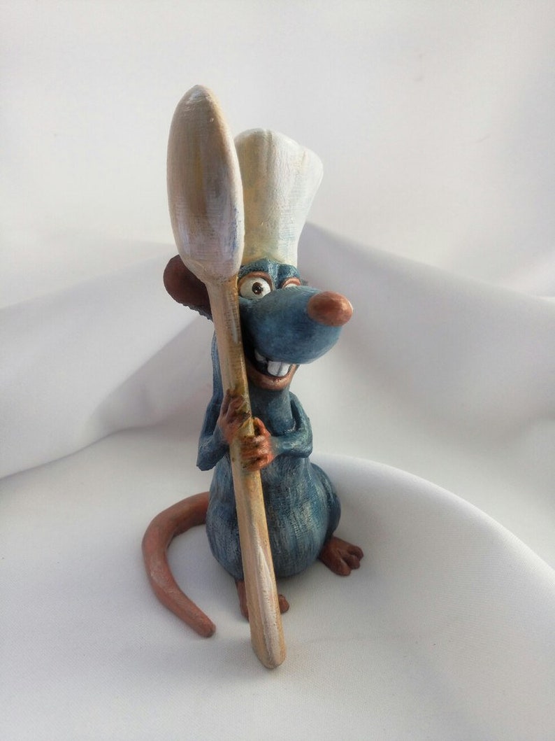 Ratatouille figurine manual painting | Etsy