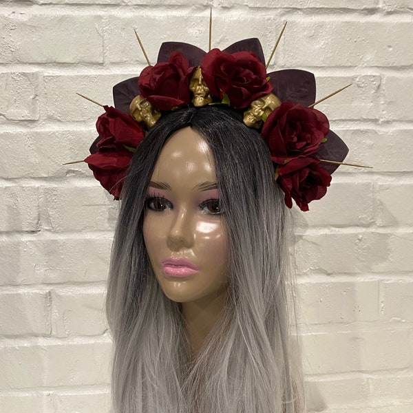 Spike Flower Crown - Etsy