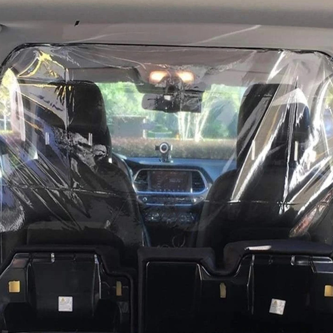 Uber XL lyft Taxi Auto Sneeze Guard Car Protective Shield Etsy
