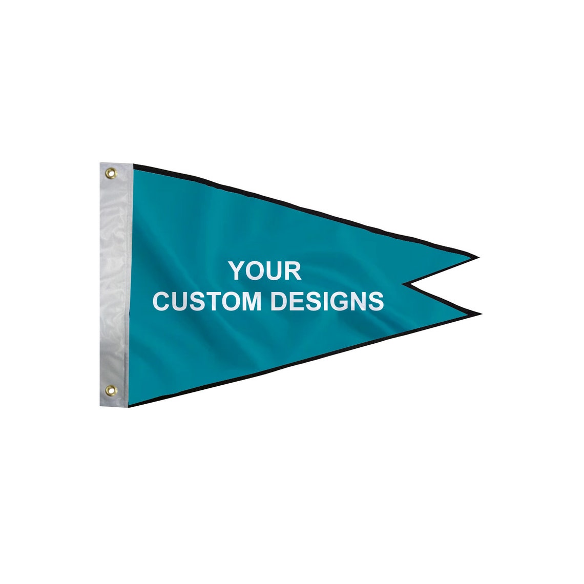 Custom Printed Burgee Pennat Boat Flag for Events Festivals Etsy