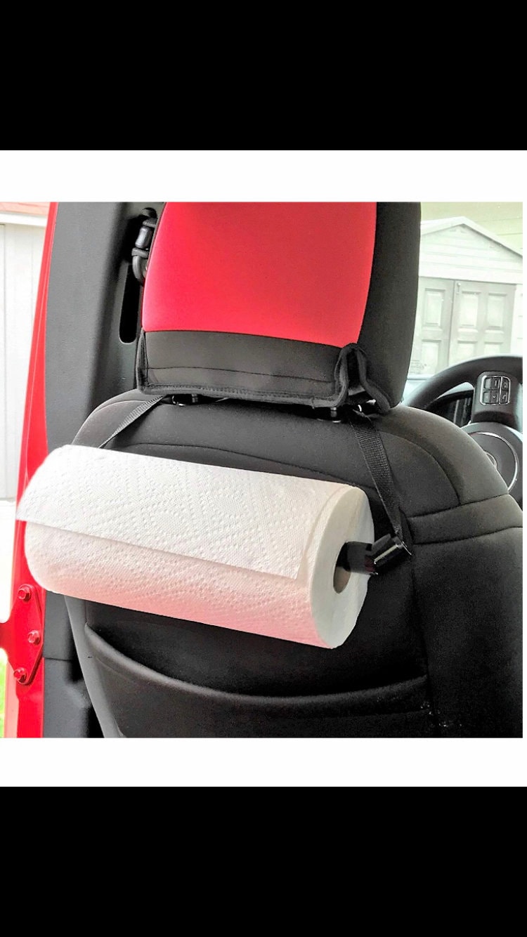 HOMSFOU 2pcs Box Stuff for Cars Car Necessities Car Items Things for Your  Car Paper Container Chair Back Napkin Holder