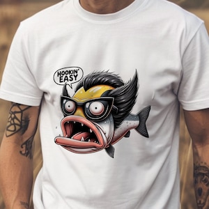 Hookin Ain't Easy PNG-shirtontwerp zomer sublimatie downloads T-shirts grappig Fishing dad png, weekend hookers png, humor meme voor volwassenen