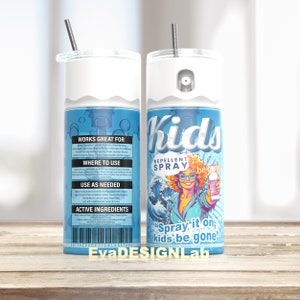 Kinder sein weg Spray Tumbler wrap | 20oz Becher png Sublimation designs, blue sea becher | Lehrer Becher wrap, back to school Tumbler wrap